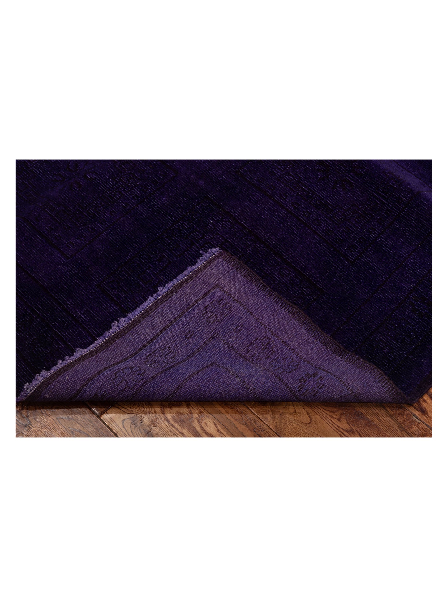 Vintage Purple 4.3x6.11 Hand Knotted Rug