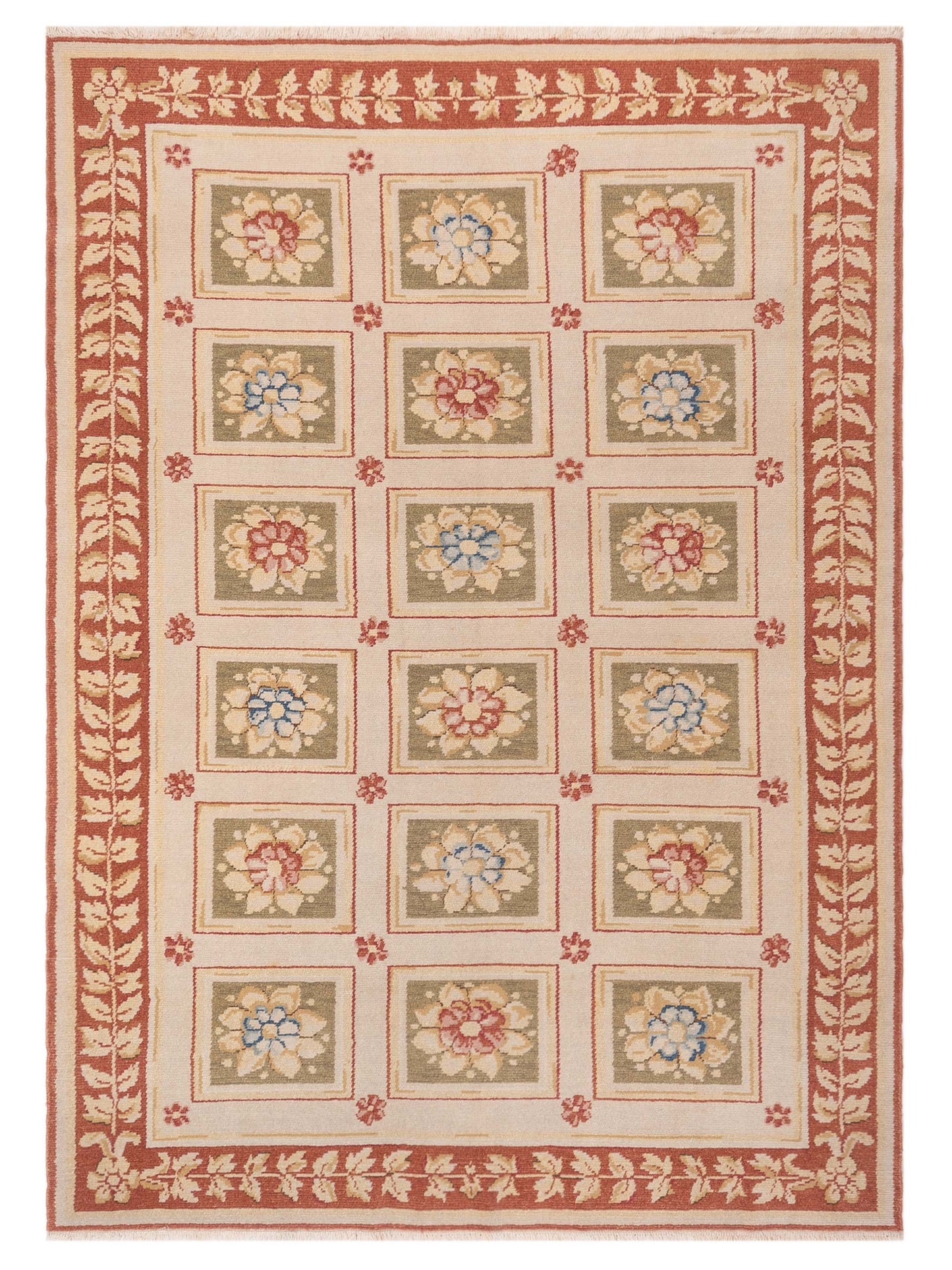 Petalyn Multi 5.7x8.4 Hand Knotted Rug