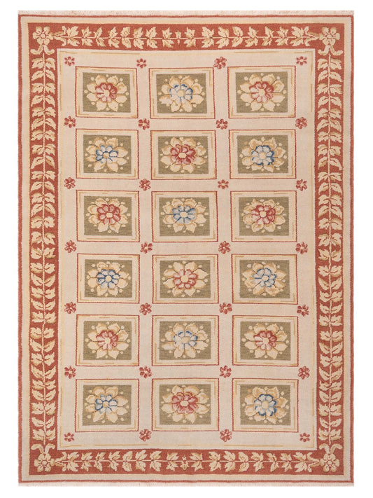 Petalyn Multi 5.7x8.4 Hand Knotted Rug