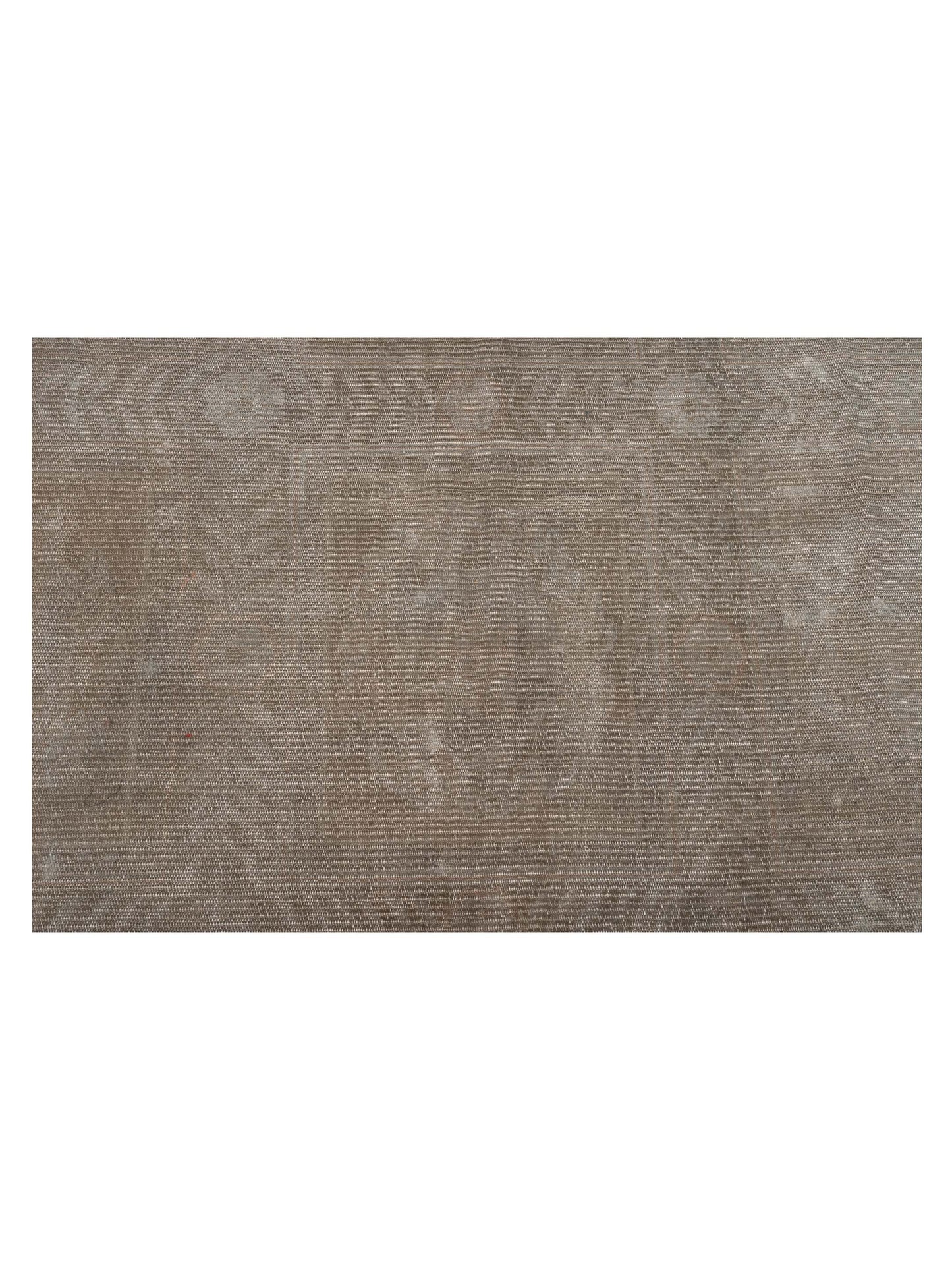 Vintage Gray 7.7x11.3 Hand Knotted Rug