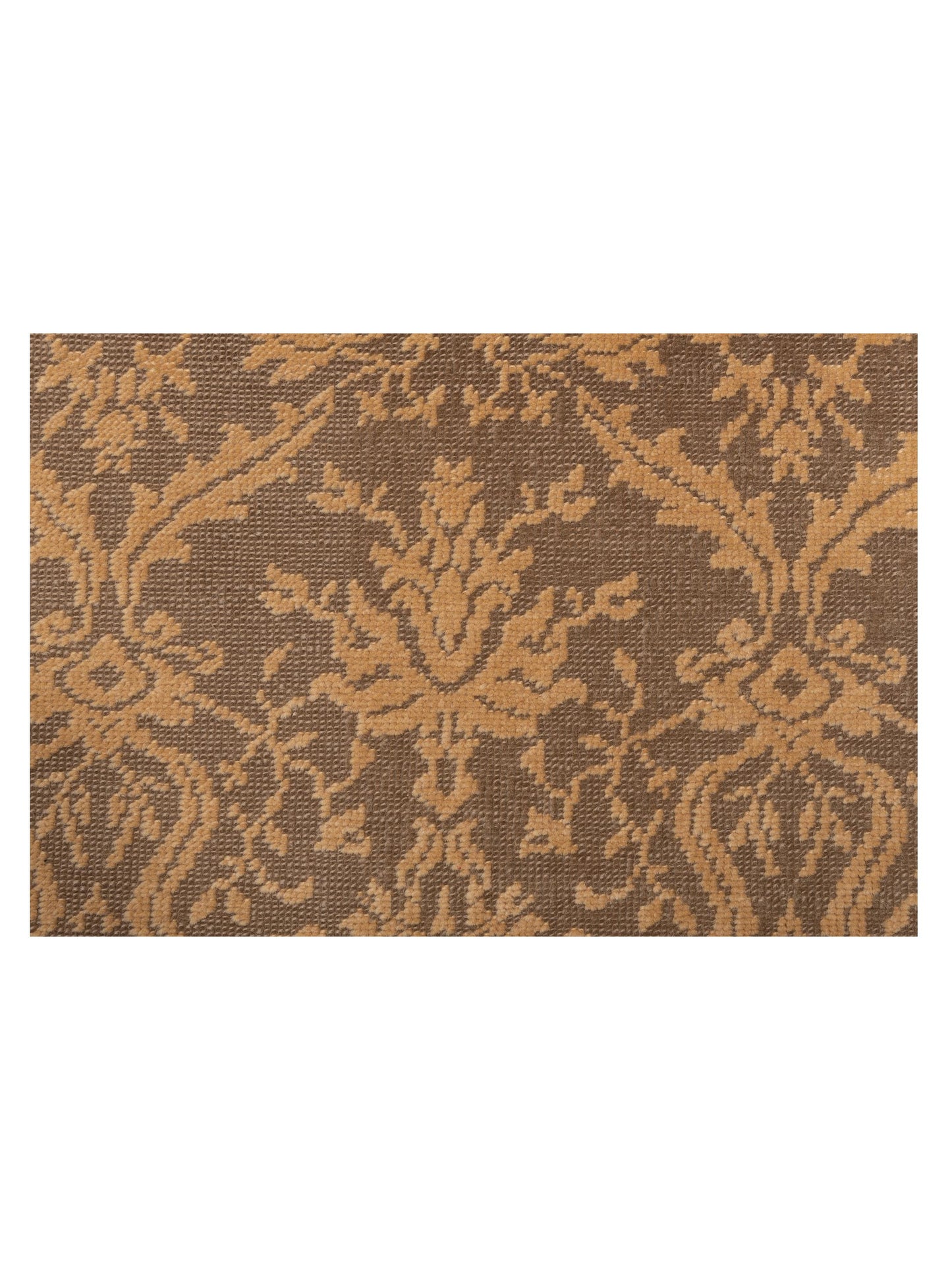 Vintage Silver 4.10x6.2 Hand Knotted Rug