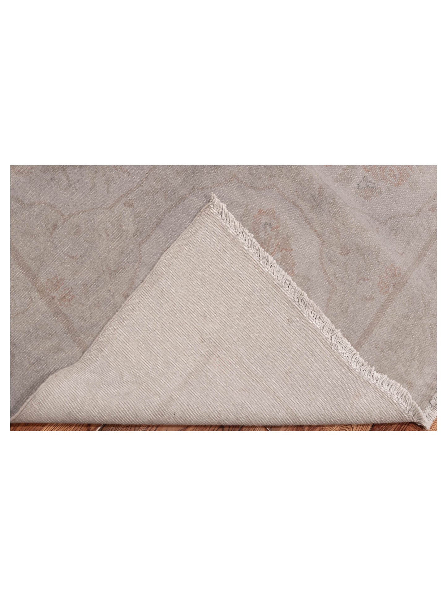 Vintage Gray 5x6.3 Hand Knotted Rug