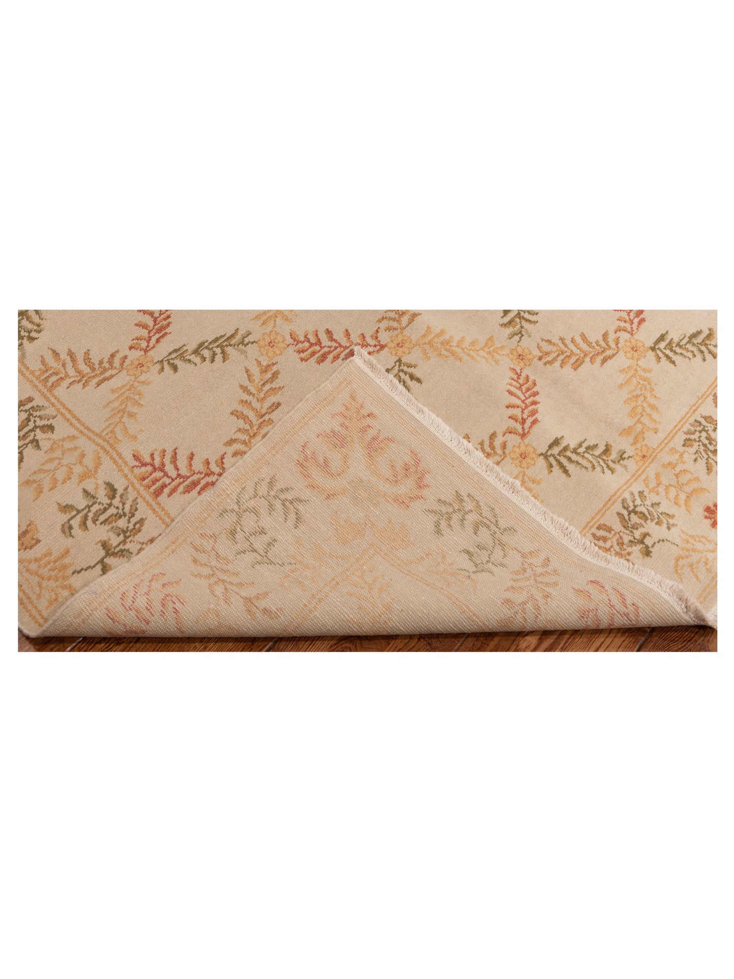 Petalyn Ivory 6.1x8.9 Hand Knotted Rug