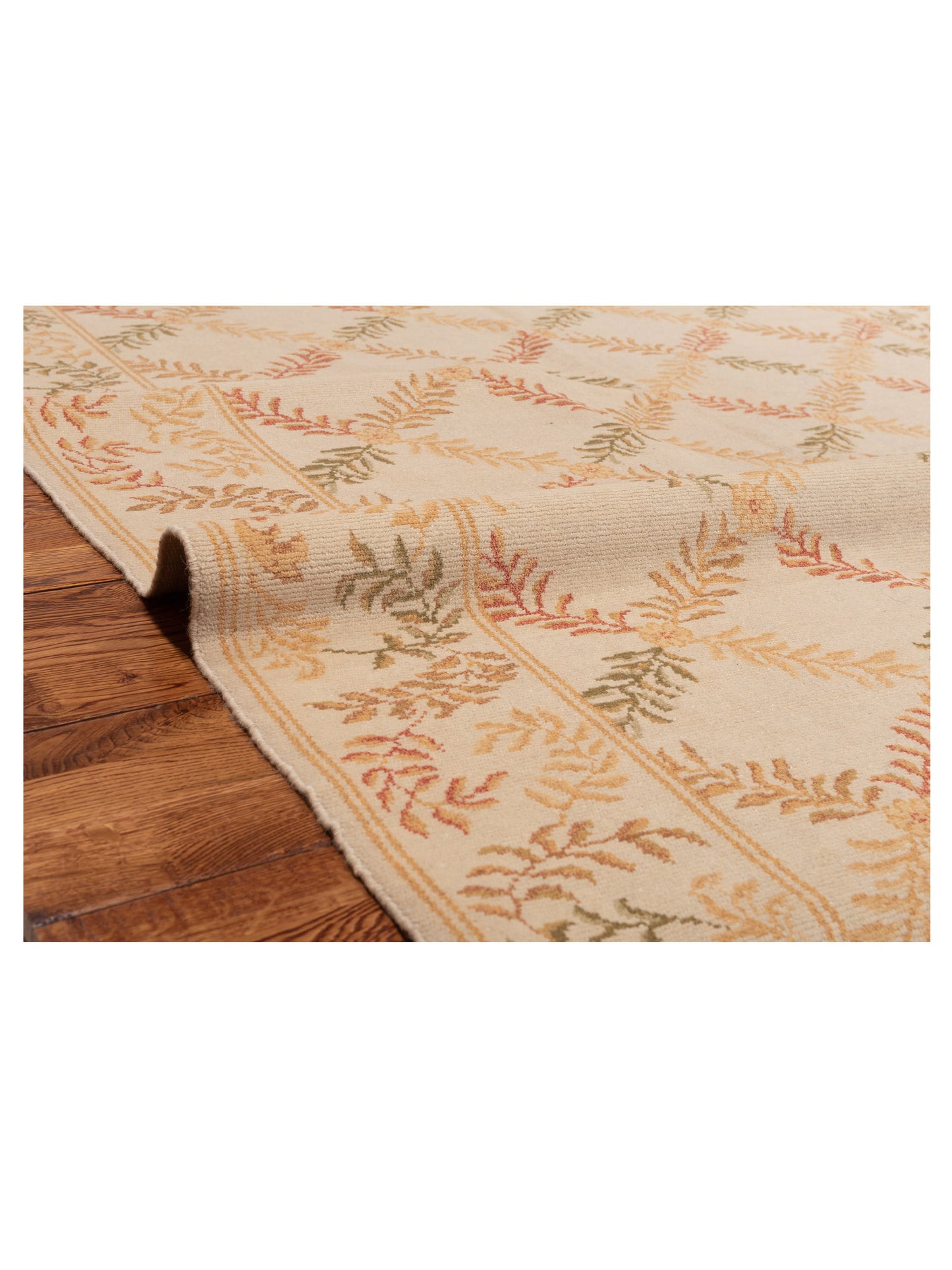 Petalyn Ivory 6.1x8.9 Hand Knotted Rug