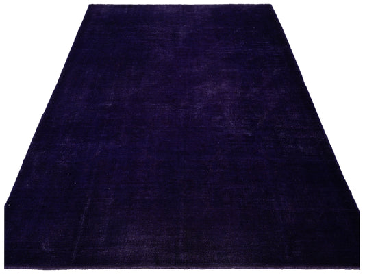 Vintage Purple 9.3x12.1 Hand Knotted Rug