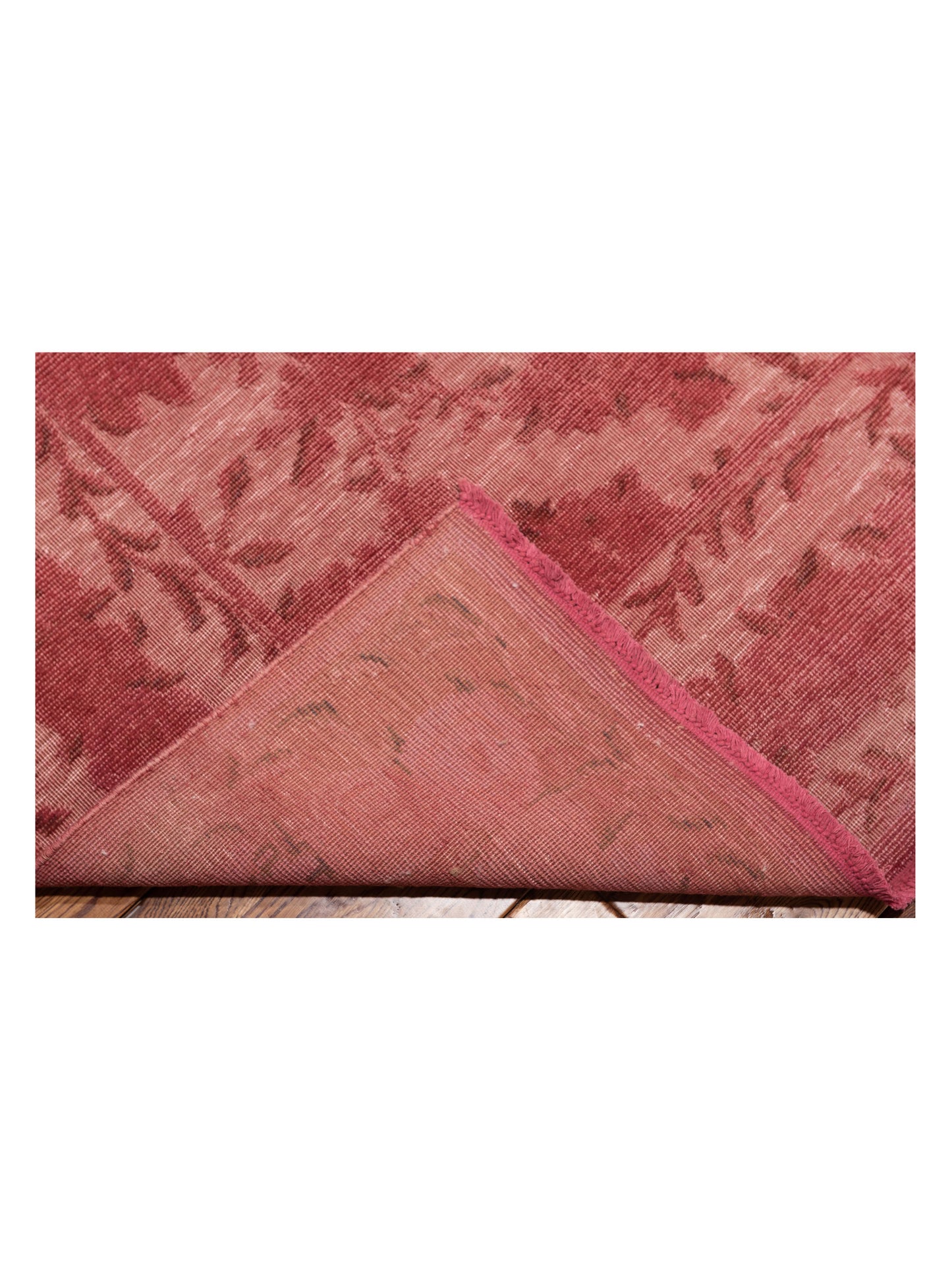 Vintage Pink 12.1x15.5 Hand Knotted Rug