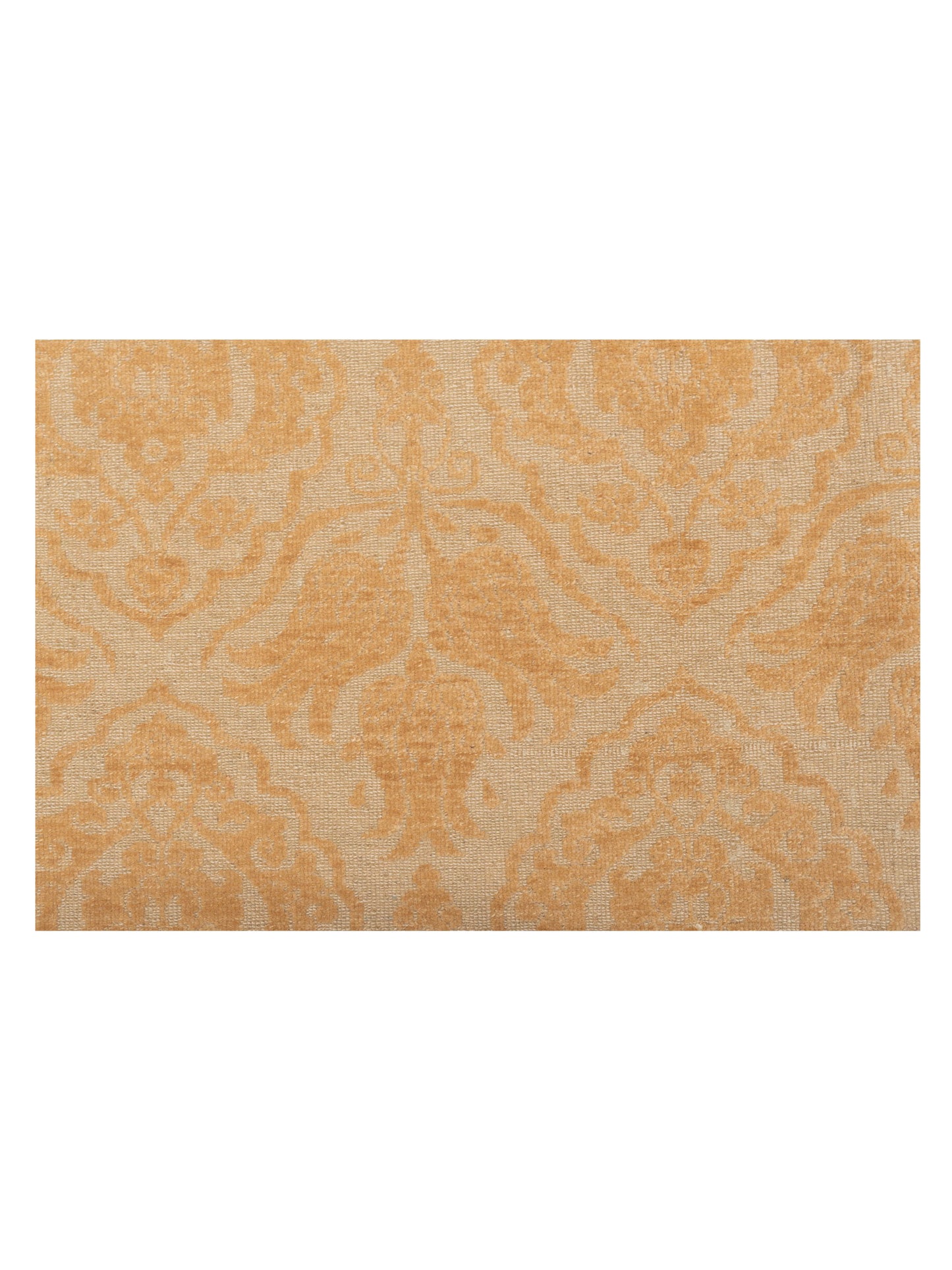 Defnera Cream Gold 6.3x9 Hand Knotted Rug