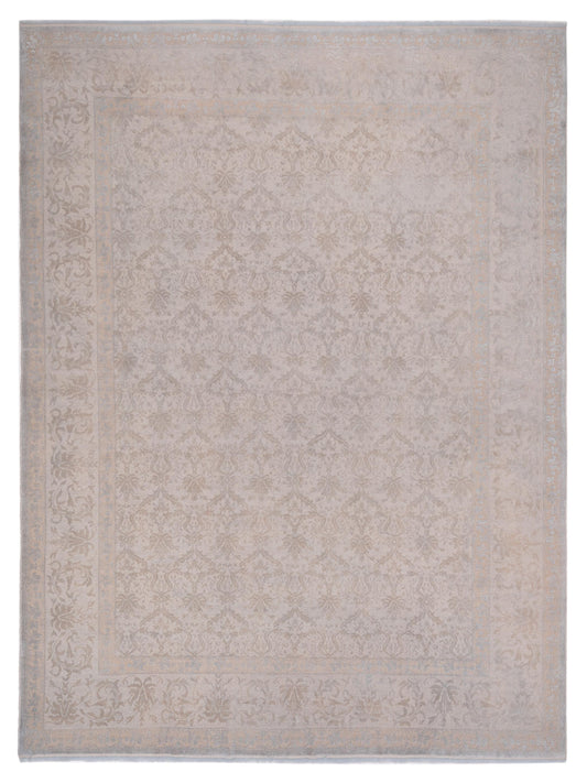 Pasha Color Bouquet  Silver Gray Transitional