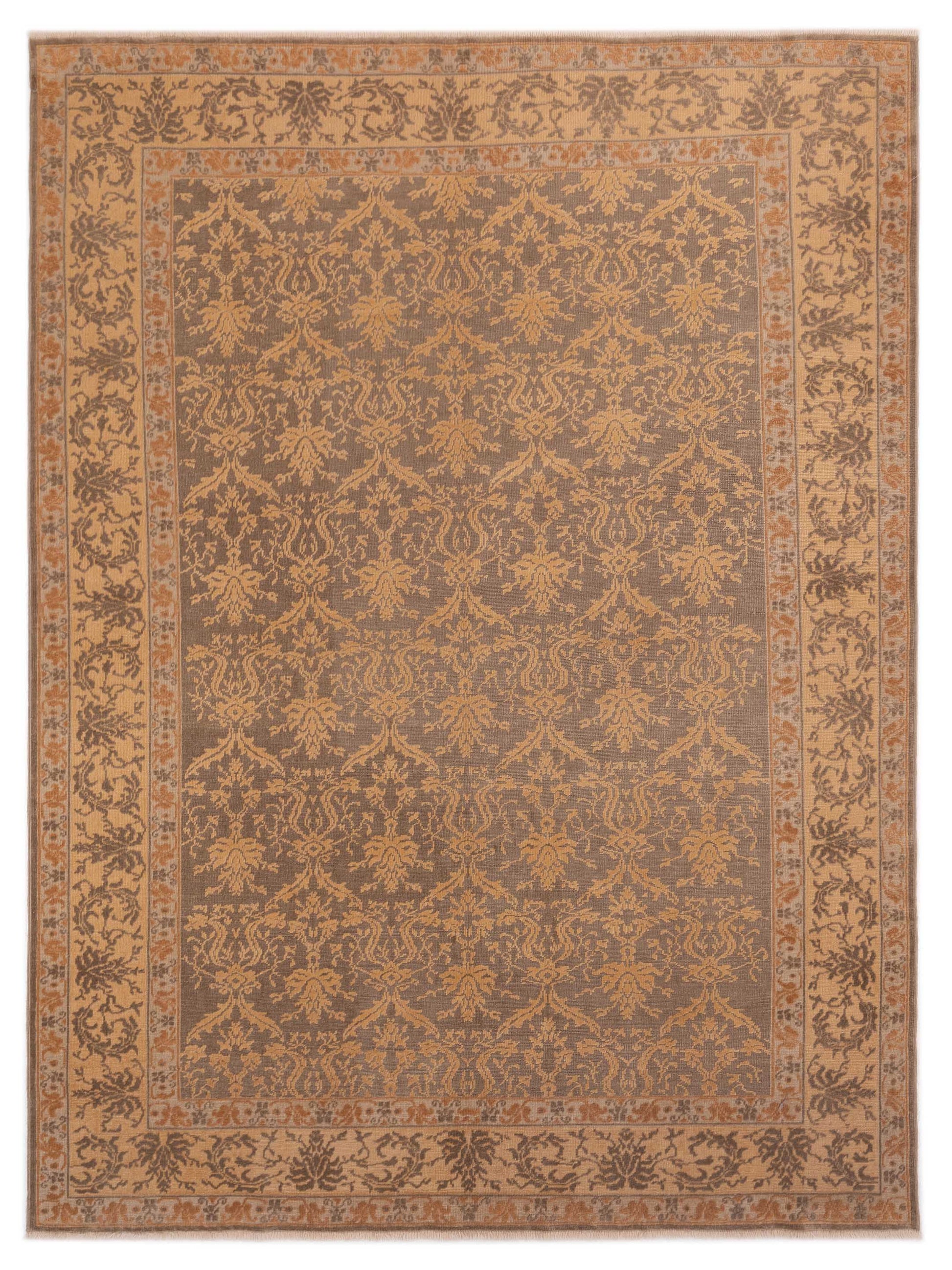 Pasha Antique Loom  Silver Cream Traditional