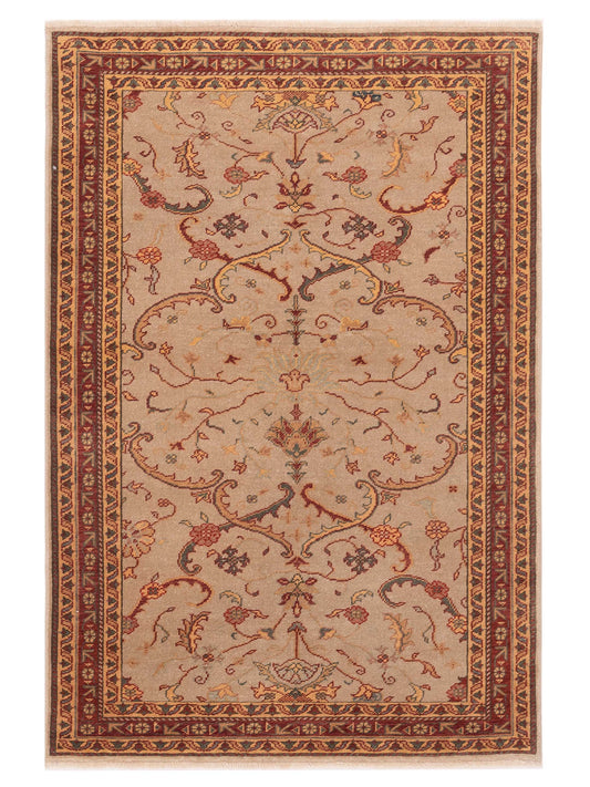 Pasha Antique Loom  Silver Red Transitional