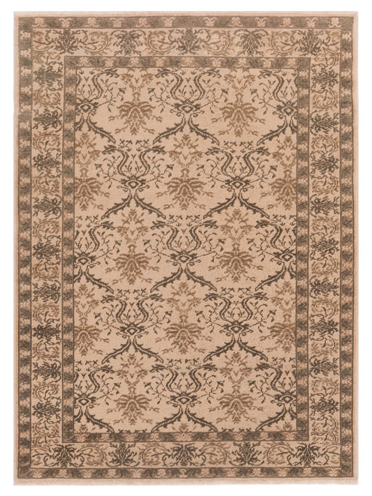 Pasha Antique Loom  Beige Green  Traditional