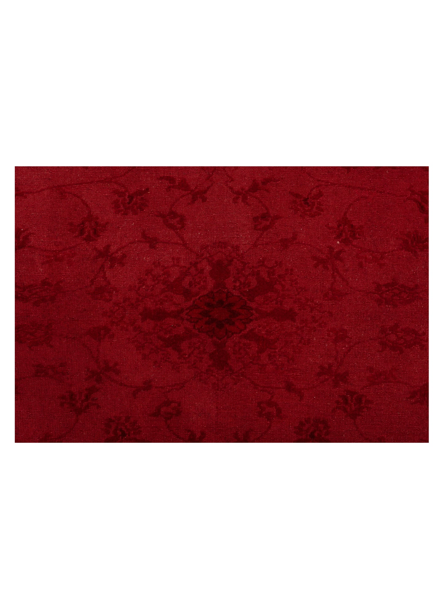 Vintage Red 8.3x10.5 Hand Knotted Rug