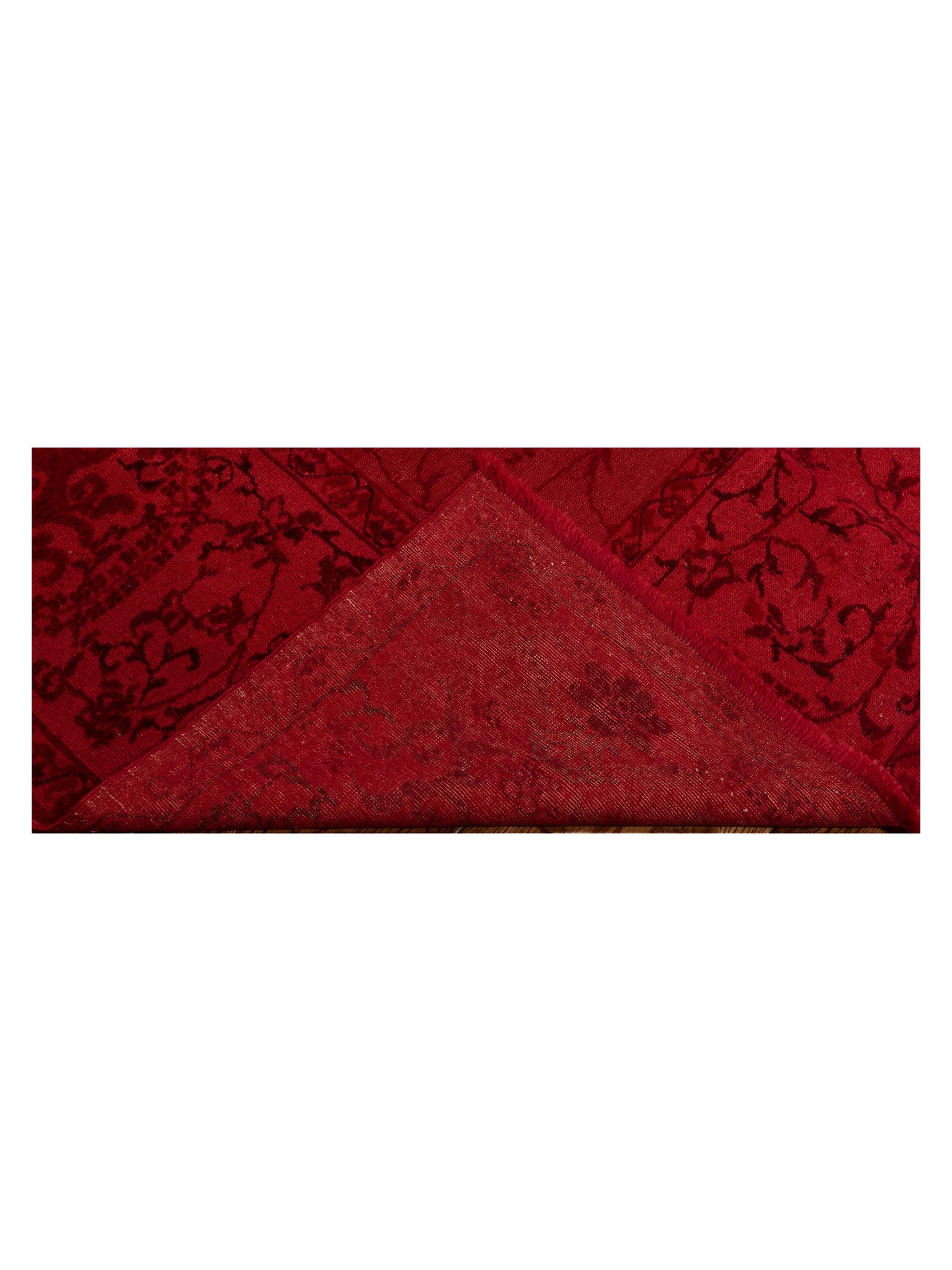 Vintage Red 8.3x10.5 Hand Knotted Rug