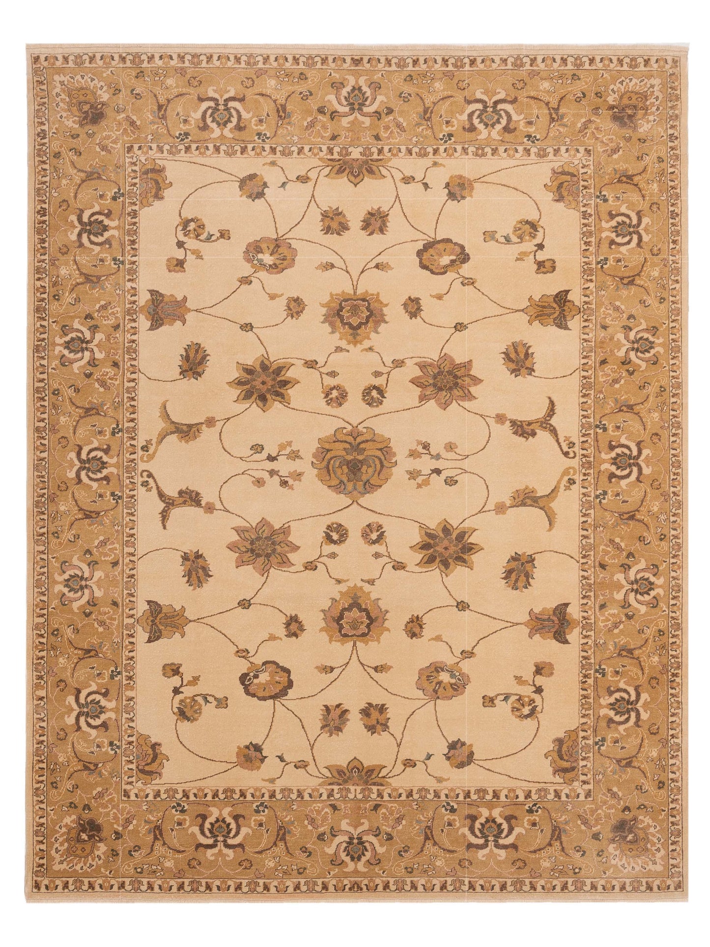 Pasha Antique Loom  Ivory Gold Traditional