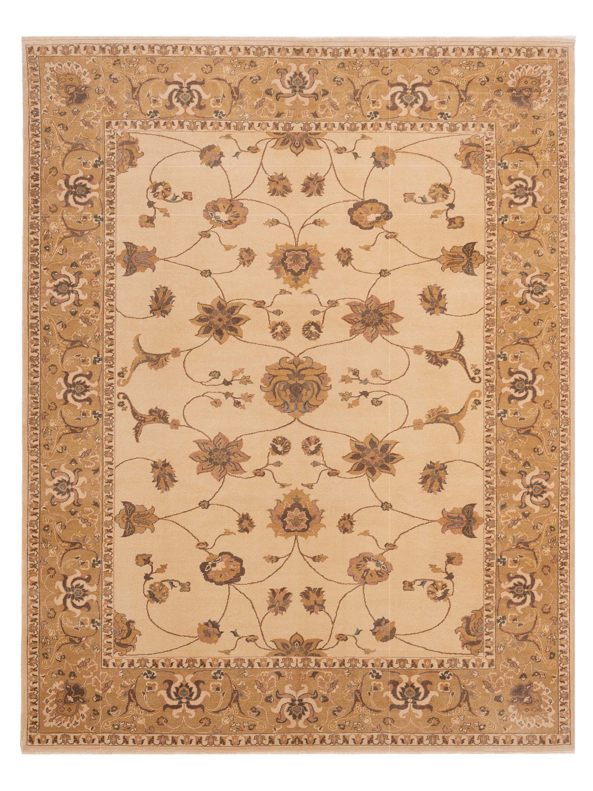 Pasha Antique Loom  Ivory Gold Traditional