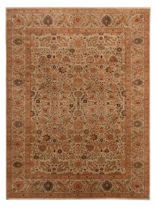 Pasha Antique Loom  Ivory Ivory Traditional