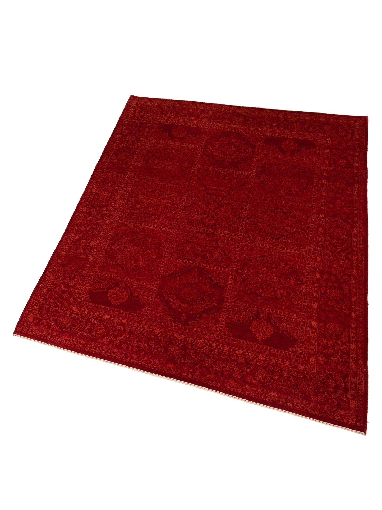 Loriyan Red 7.11x9.11 Hand Knotted Rug