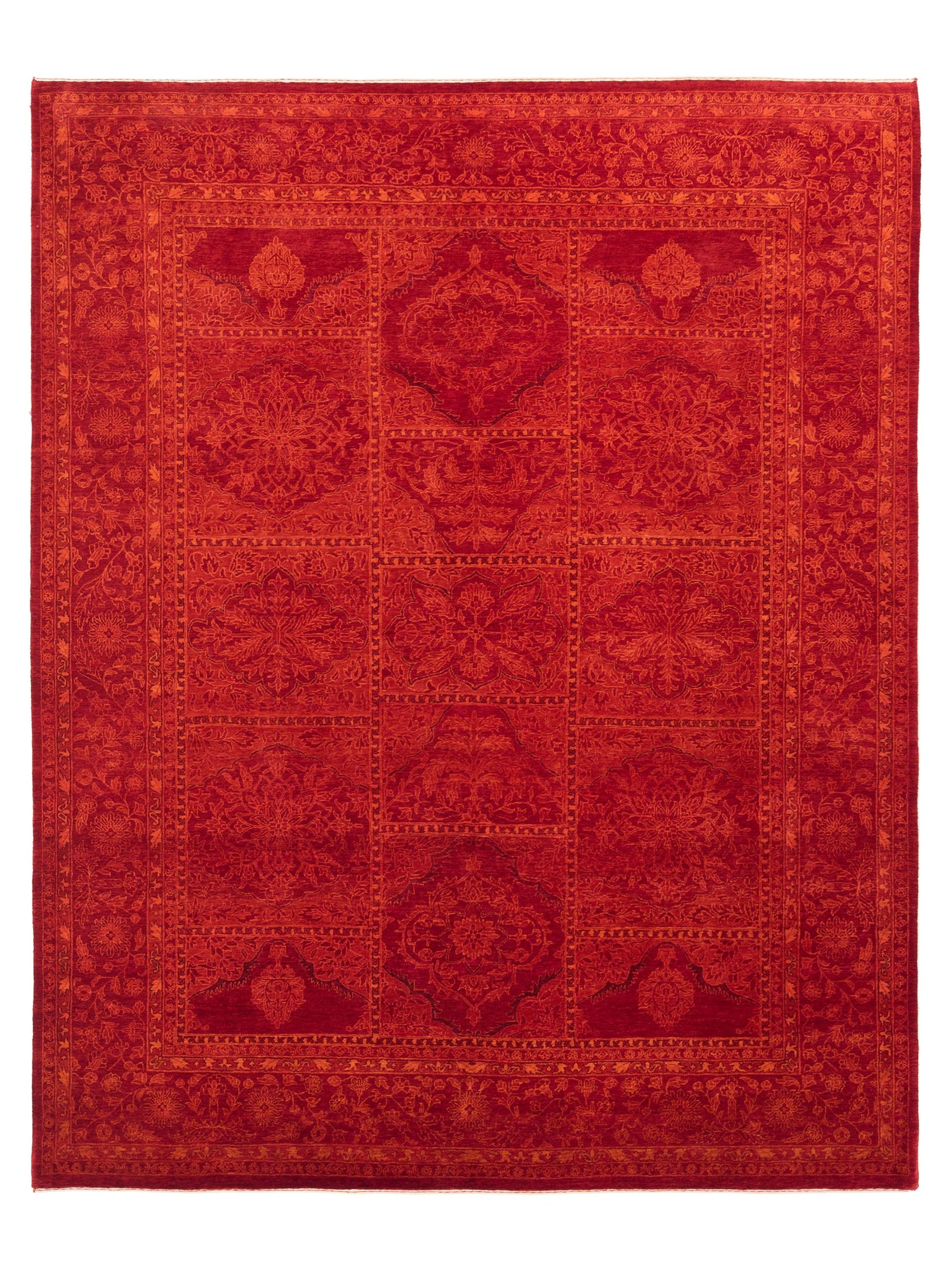 Siena Loribaft  Red  Contemporary