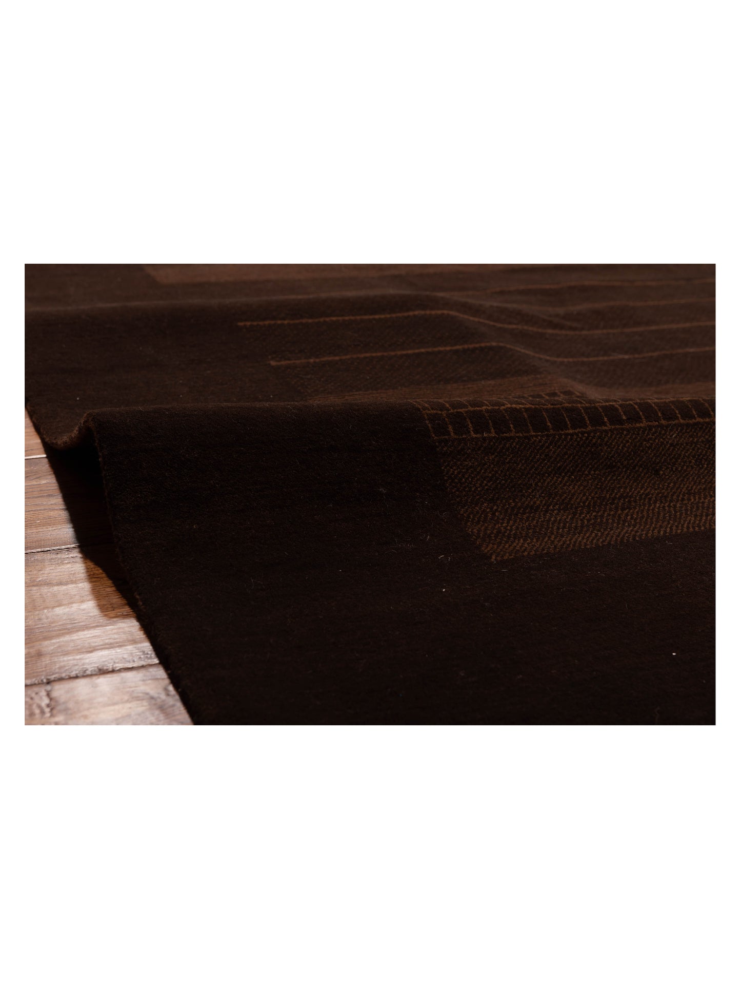 Loriyan Brown Brown 9.2x11.5 Hand Knotted Rug