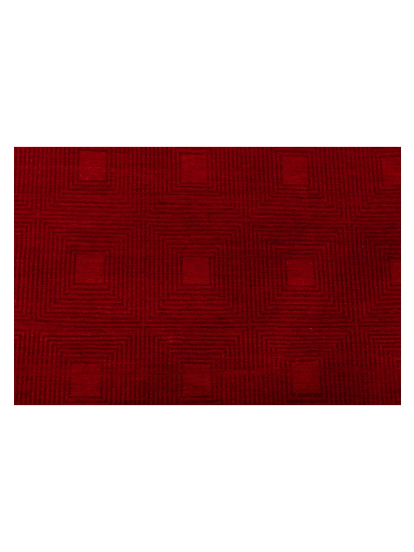 Loriyan Red 7.9x9.7 Hand Knotted Rug