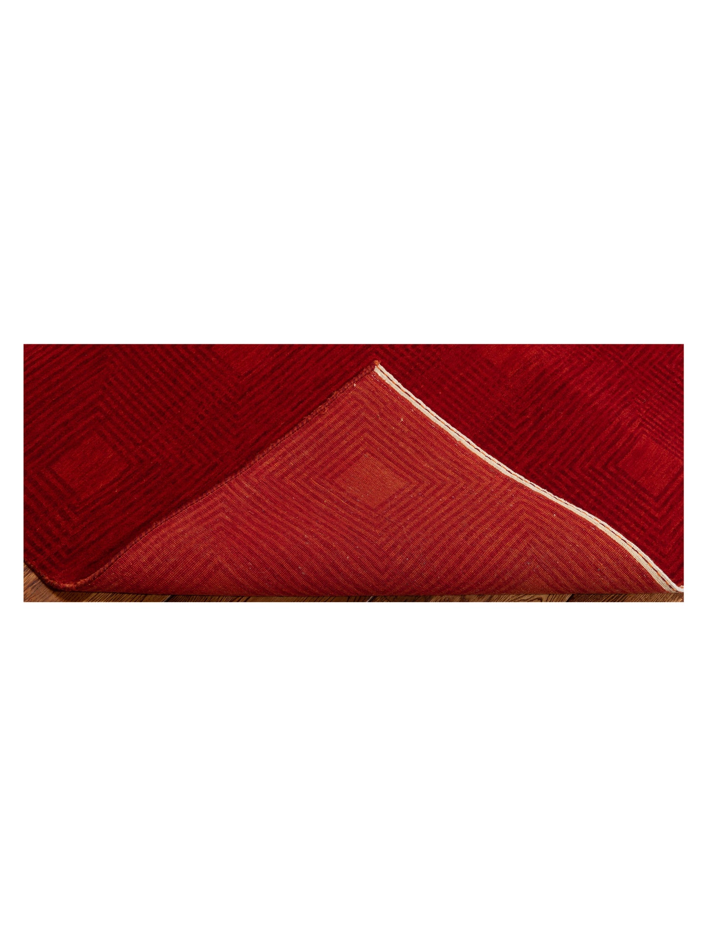 Loriyan Red 7.9x9.7 Hand Knotted Rug