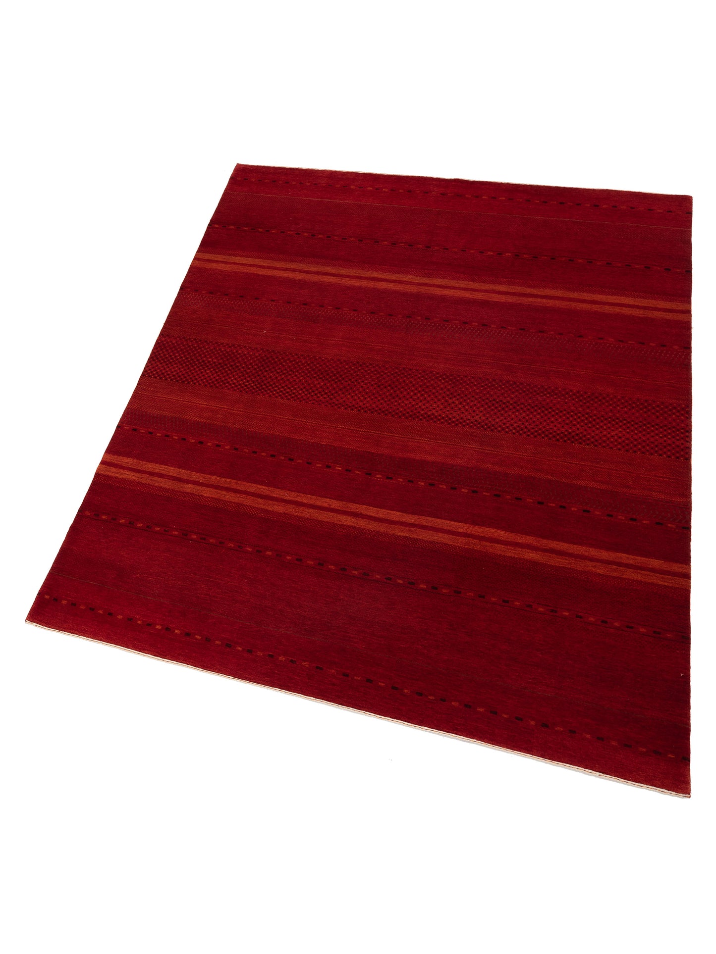 Loriyan Red 7.10x9.8 Hand Knotted Rug