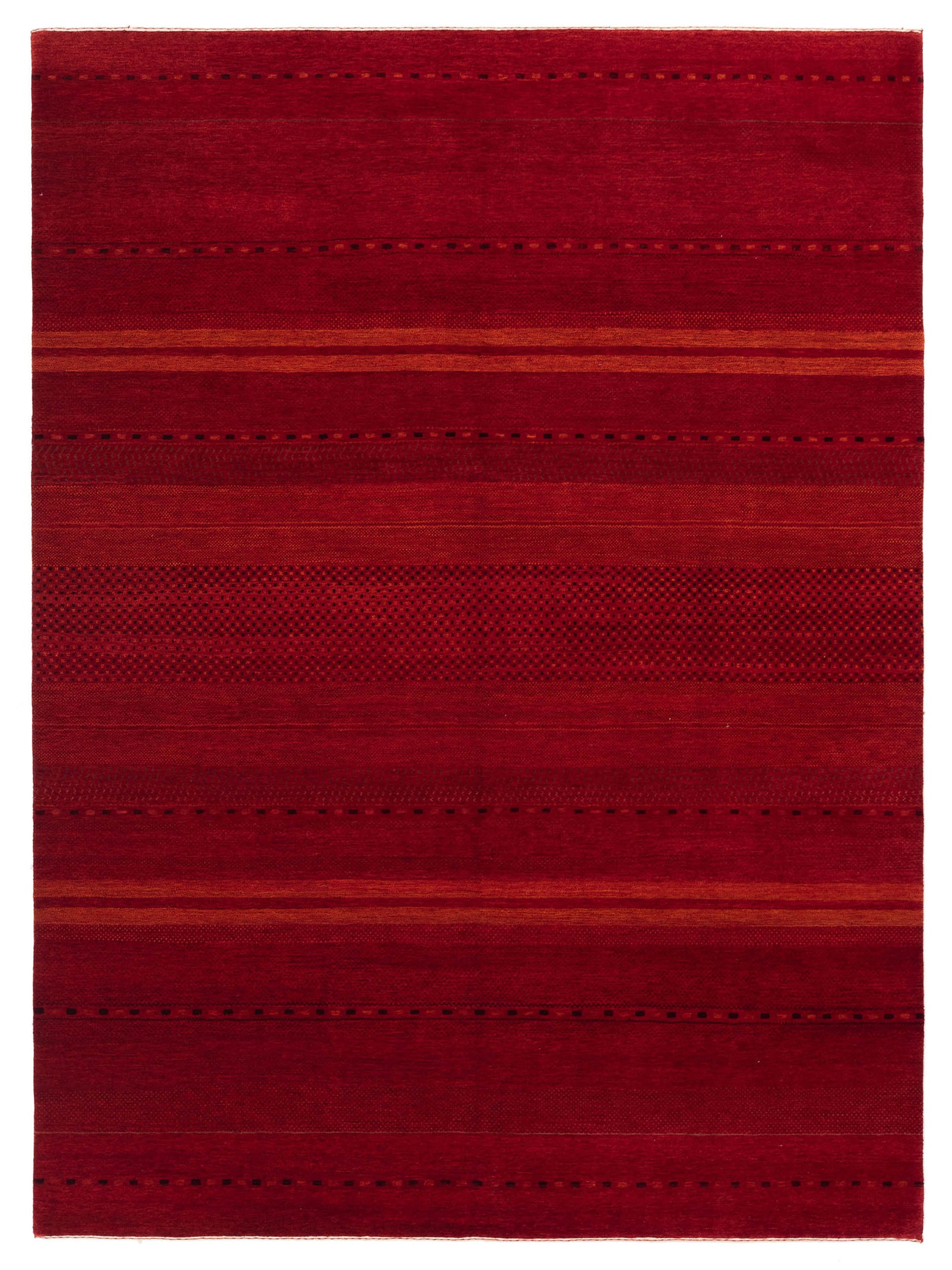 Siena Loribaft  Red  Contemporary