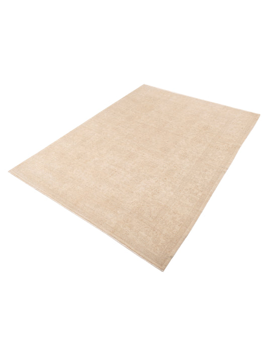 Lailora Cream Cream 9x12.1 Hand Knotted Rug