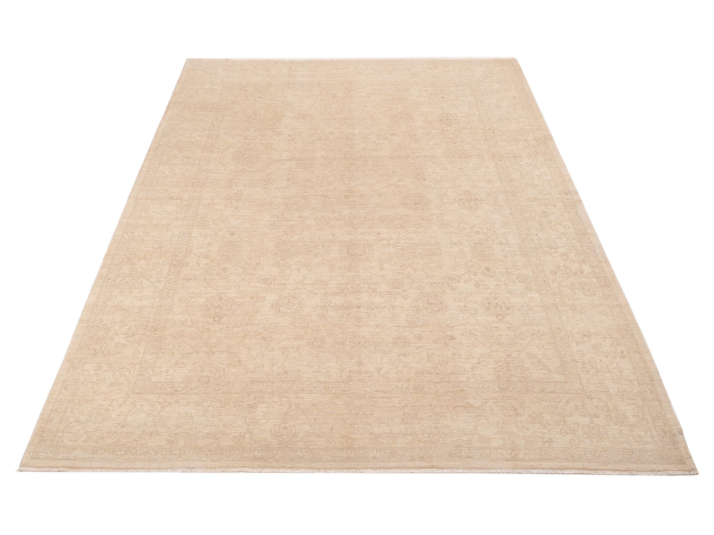 Lailora Cream Cream 9x12.1 Hand Knotted Rug