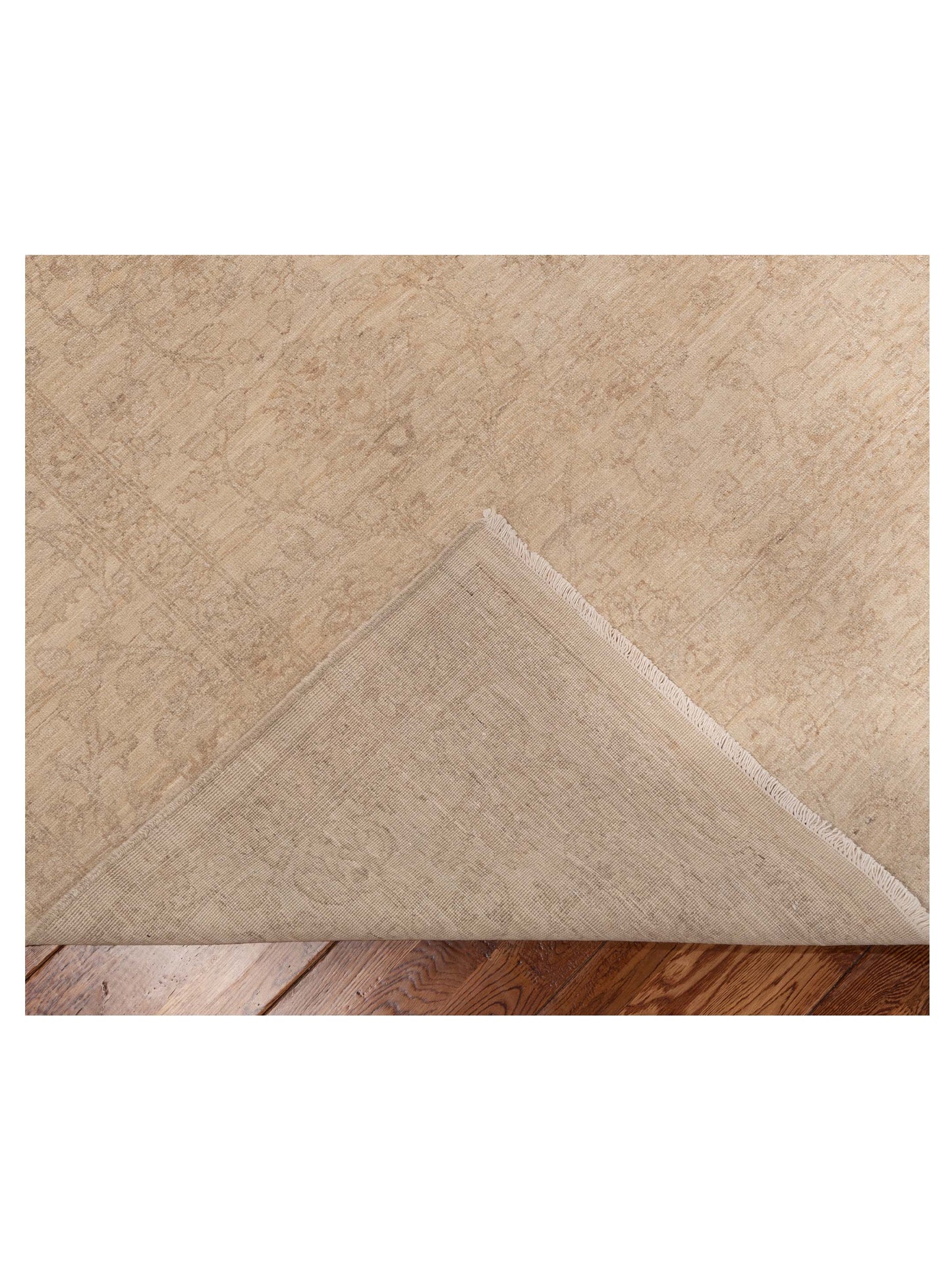 Lailora Cream Cream 9x12.1 Hand Knotted Rug