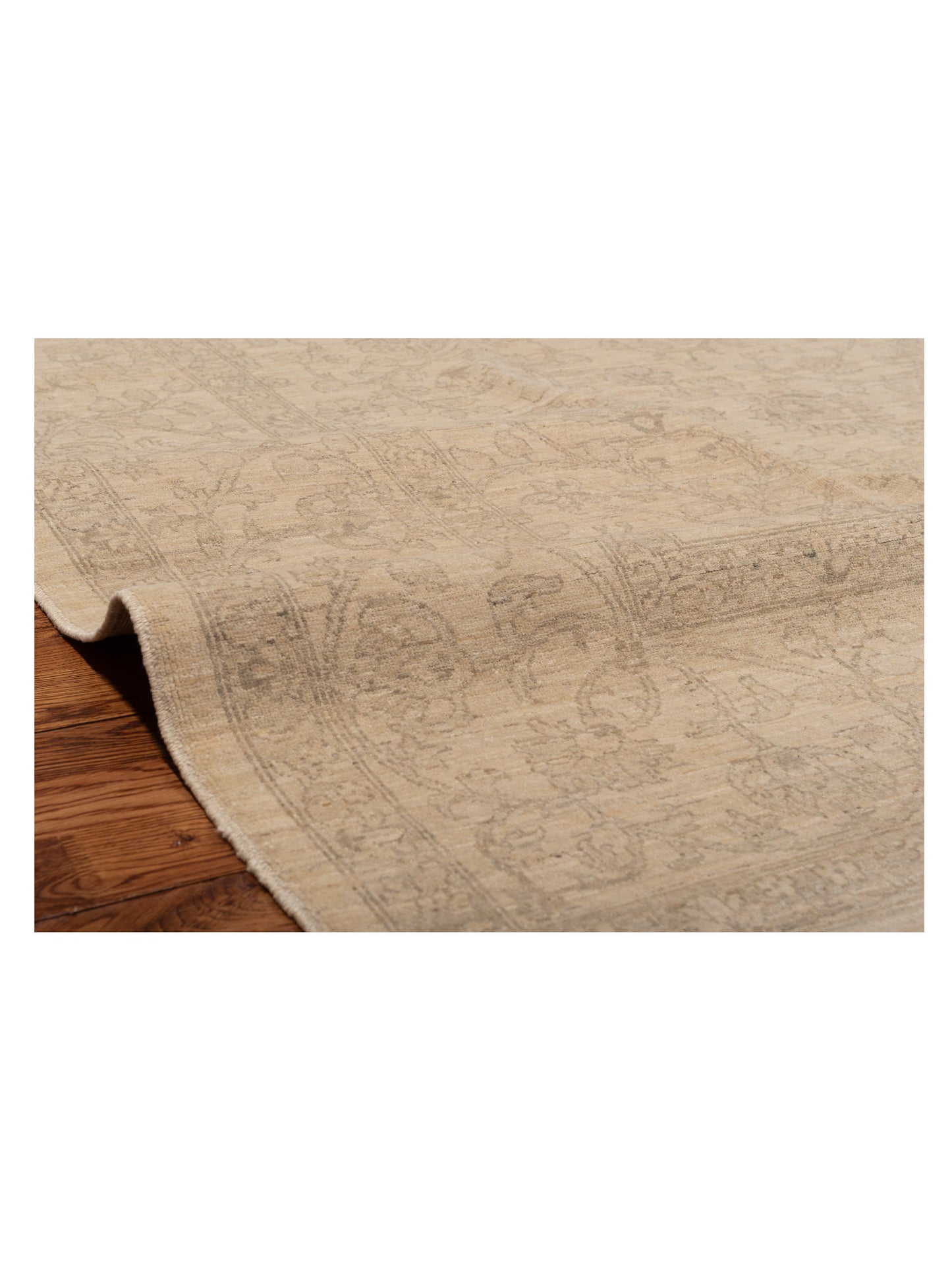 Lailora Cream Cream 9x12.1 Hand Knotted Rug