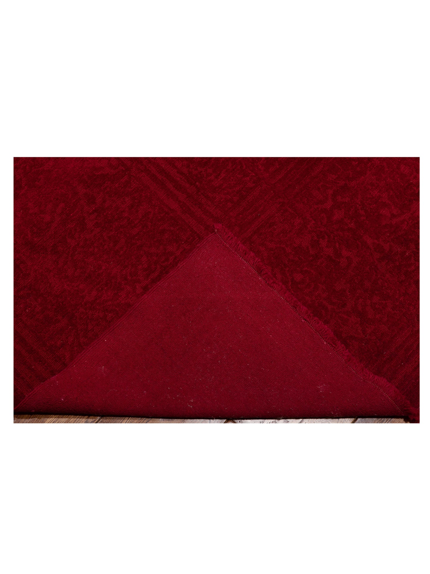 Rechromia Red Red 11.10x15.1 Hand Knotted Rug