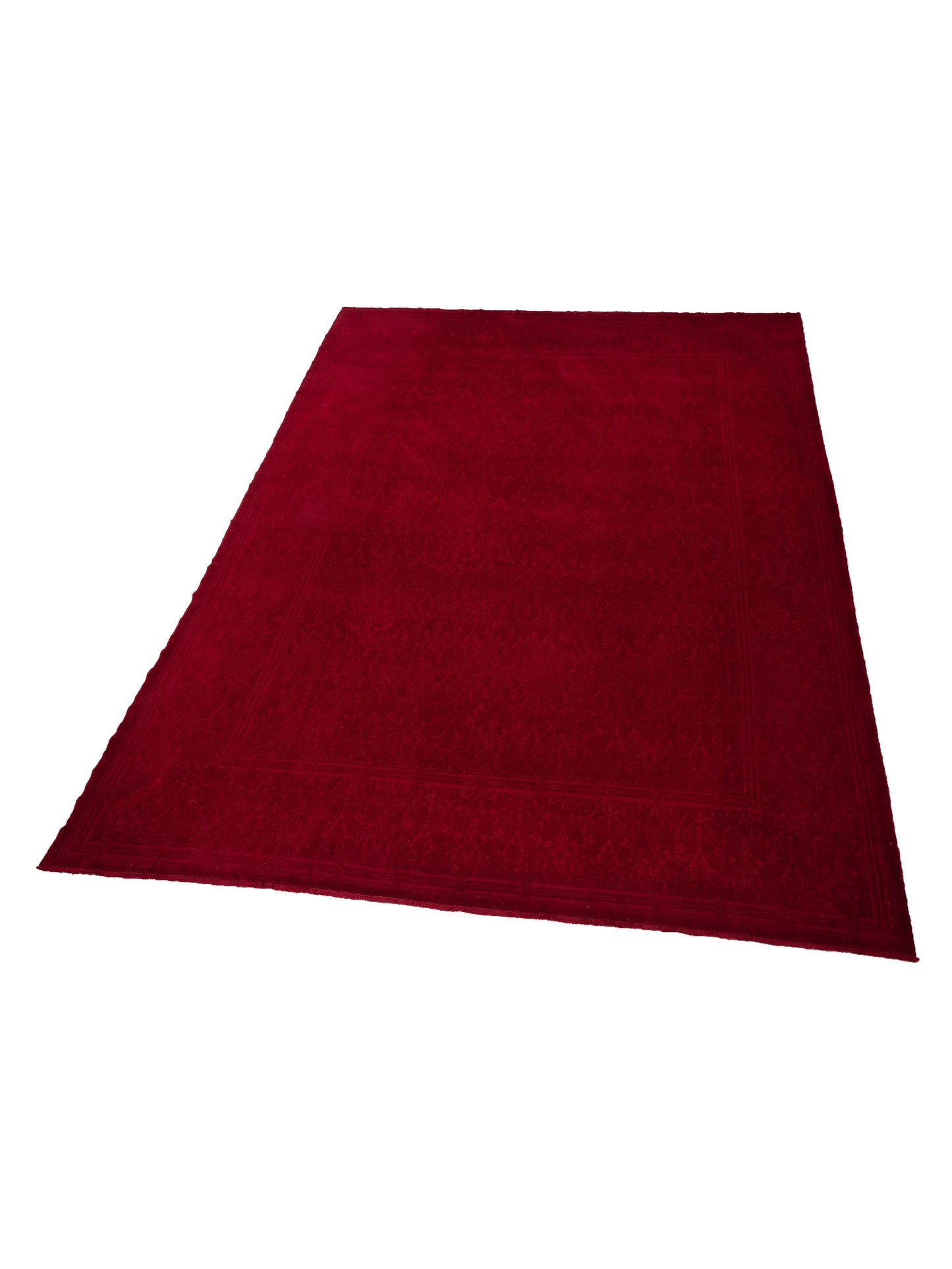 Rechromia Red Red 12x15.2 Hand Knotted Rug