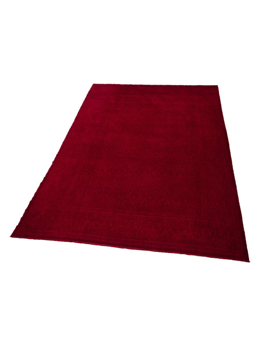 Rechromia Red Red 12x15.2 Hand Knotted Rug