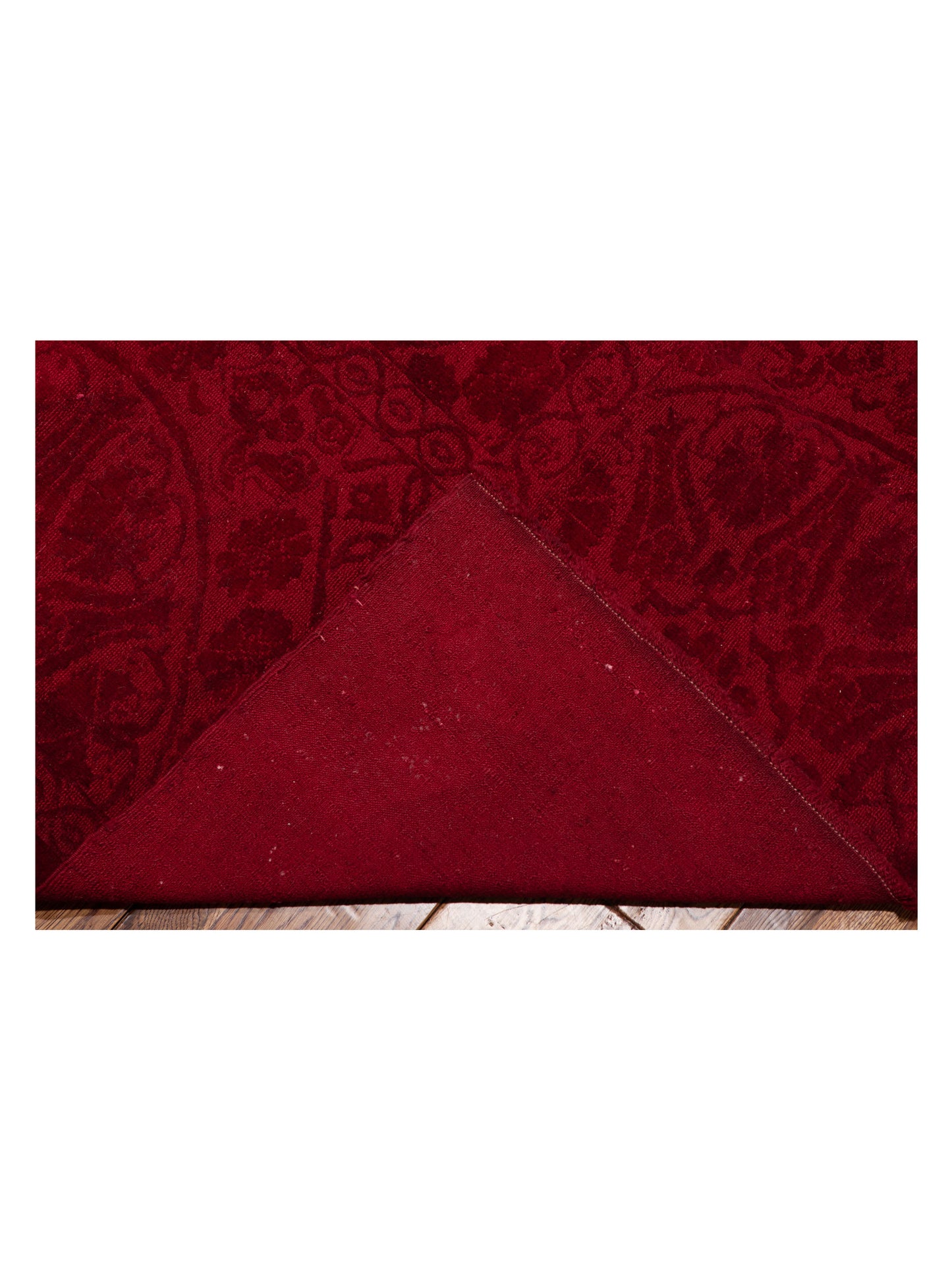 Rechromia Red Red 12x14.10 Hand Knotted Rug