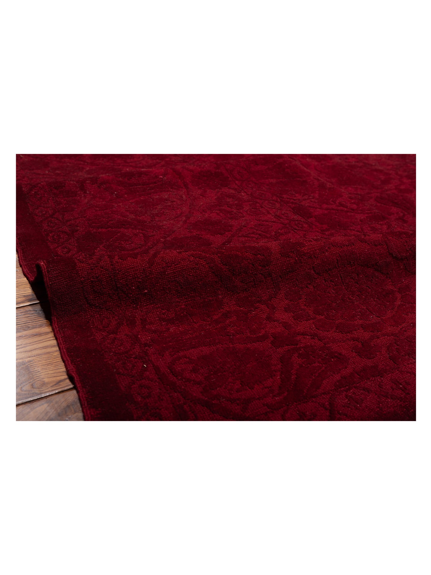 Rechromia Red Red 12x14.10 Hand Knotted Rug
