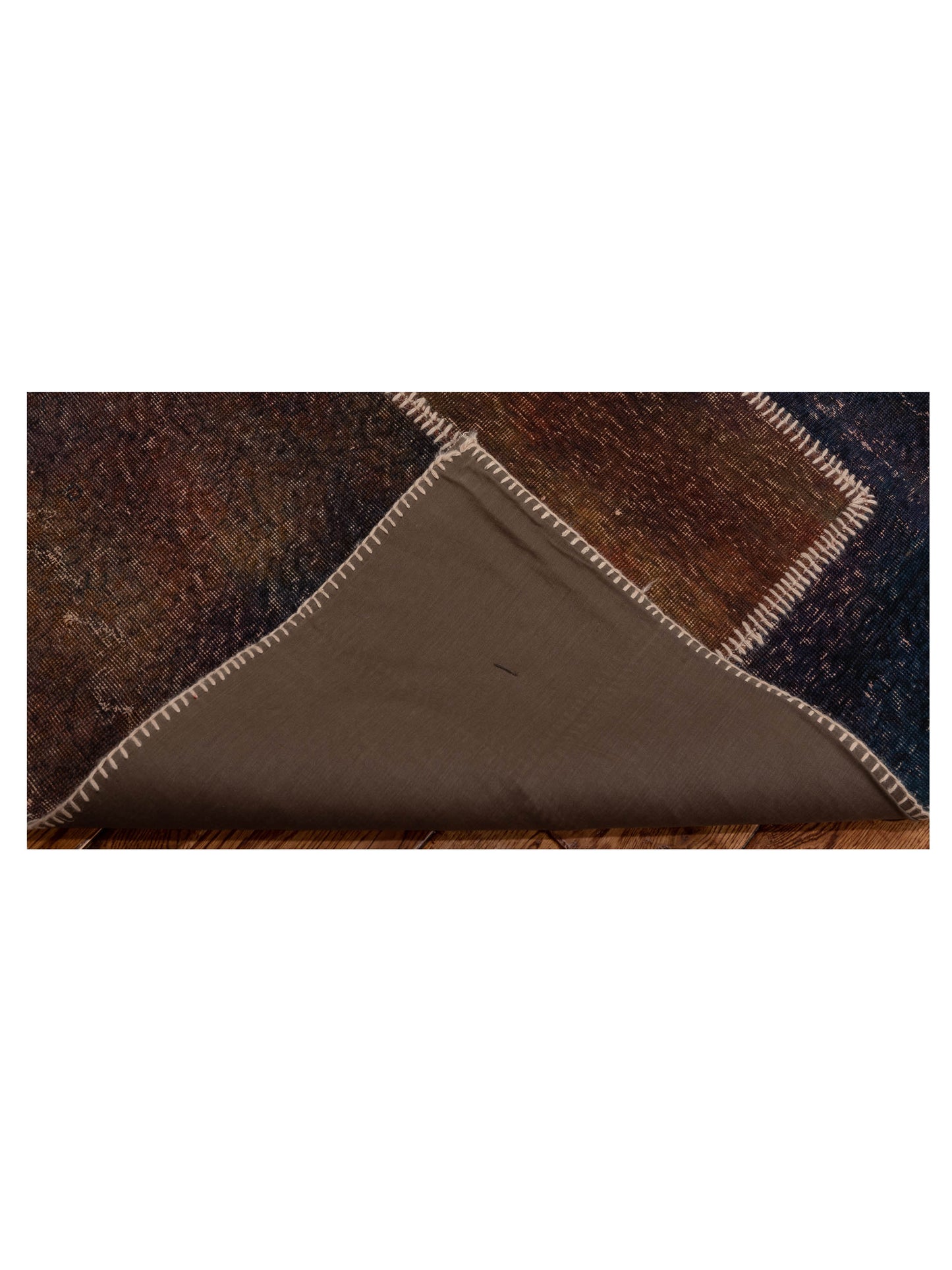 Patchwork Multi 8x9.10 Hand Knotted Rug