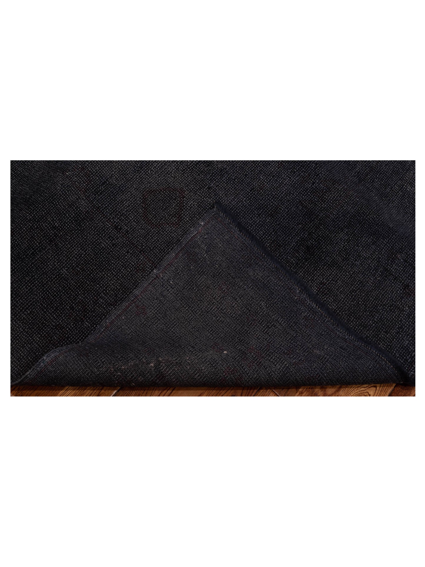 Vintage Charcoal 7x8.1 Hand Knotted Rug