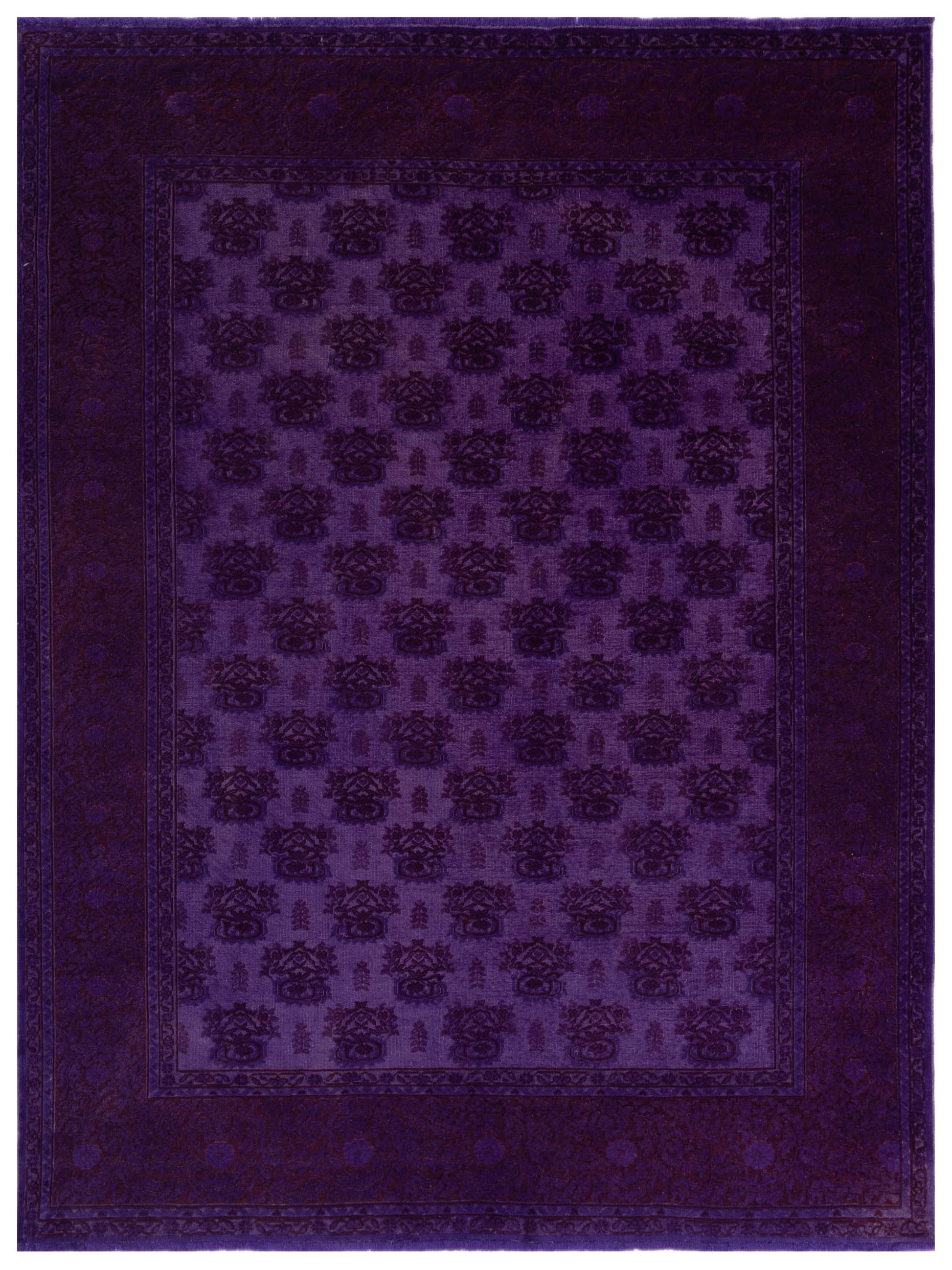 Pasha Vintage  Purple  Contemporary