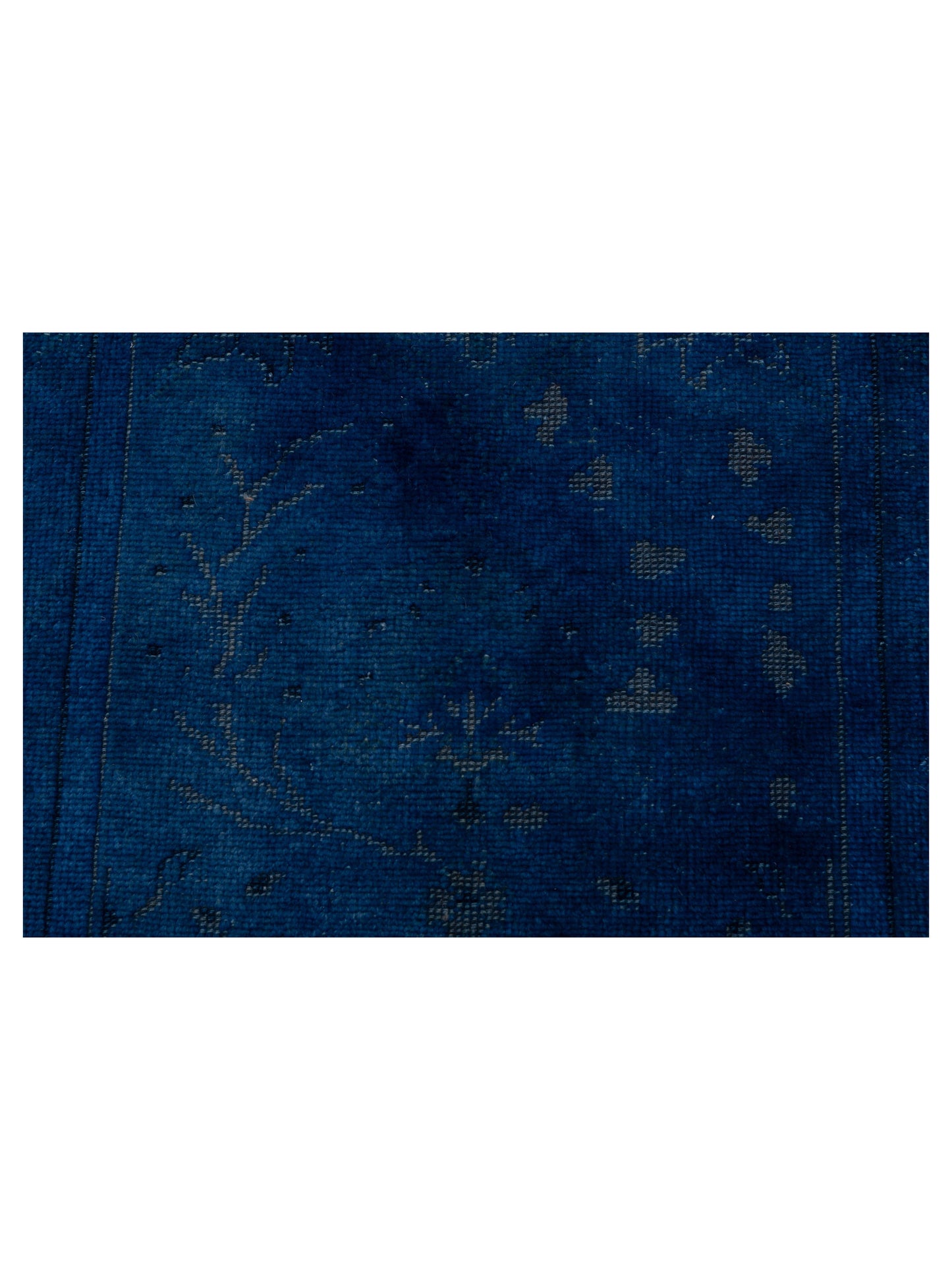 Vintage Blue 2.8x14.5 Hand Knotted Rug