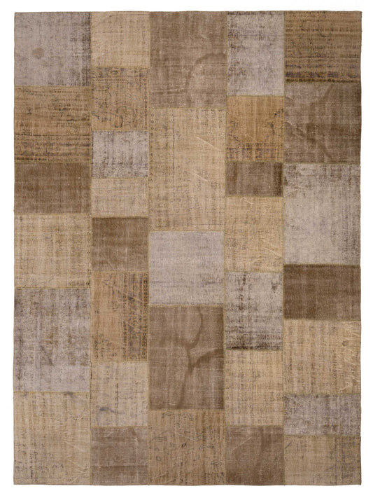 Pasha Turkish Vestige Patchwork  Green  Contemporary