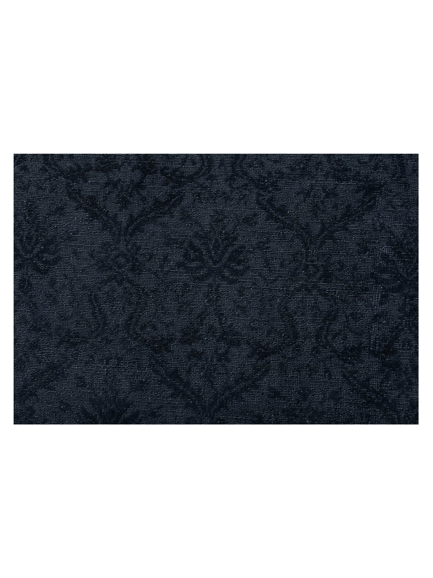 Defnera Dark Gray 9.2x11.10 Hand Knotted Rug