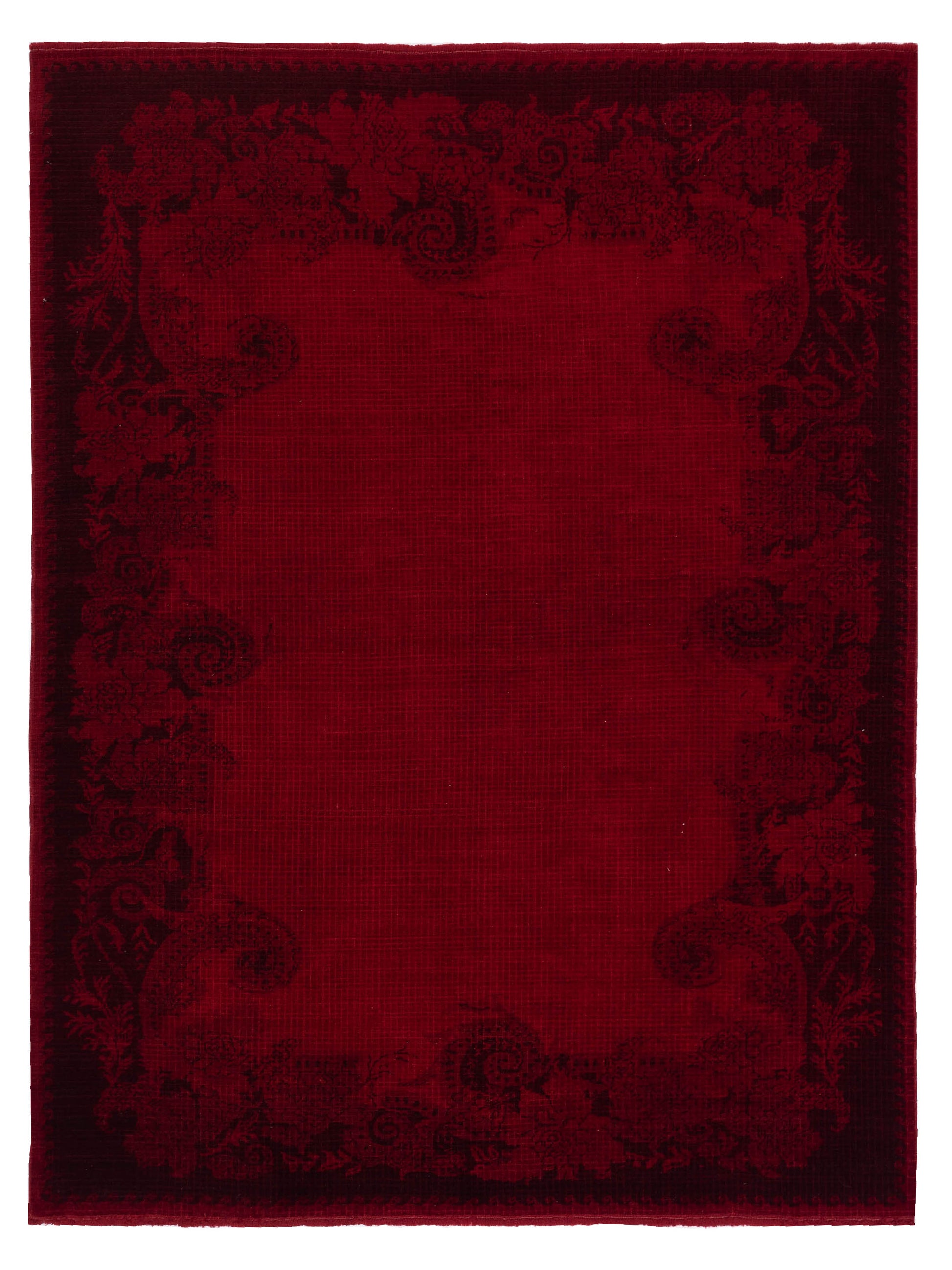 Pasha Vintage  Red  Contemporary