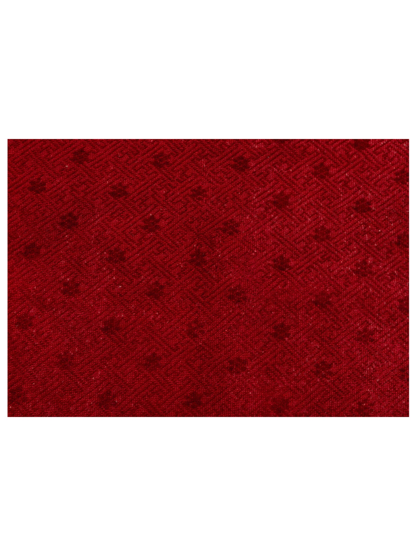 Vintage Red 6.10x8.8 Hand Knotted Rug