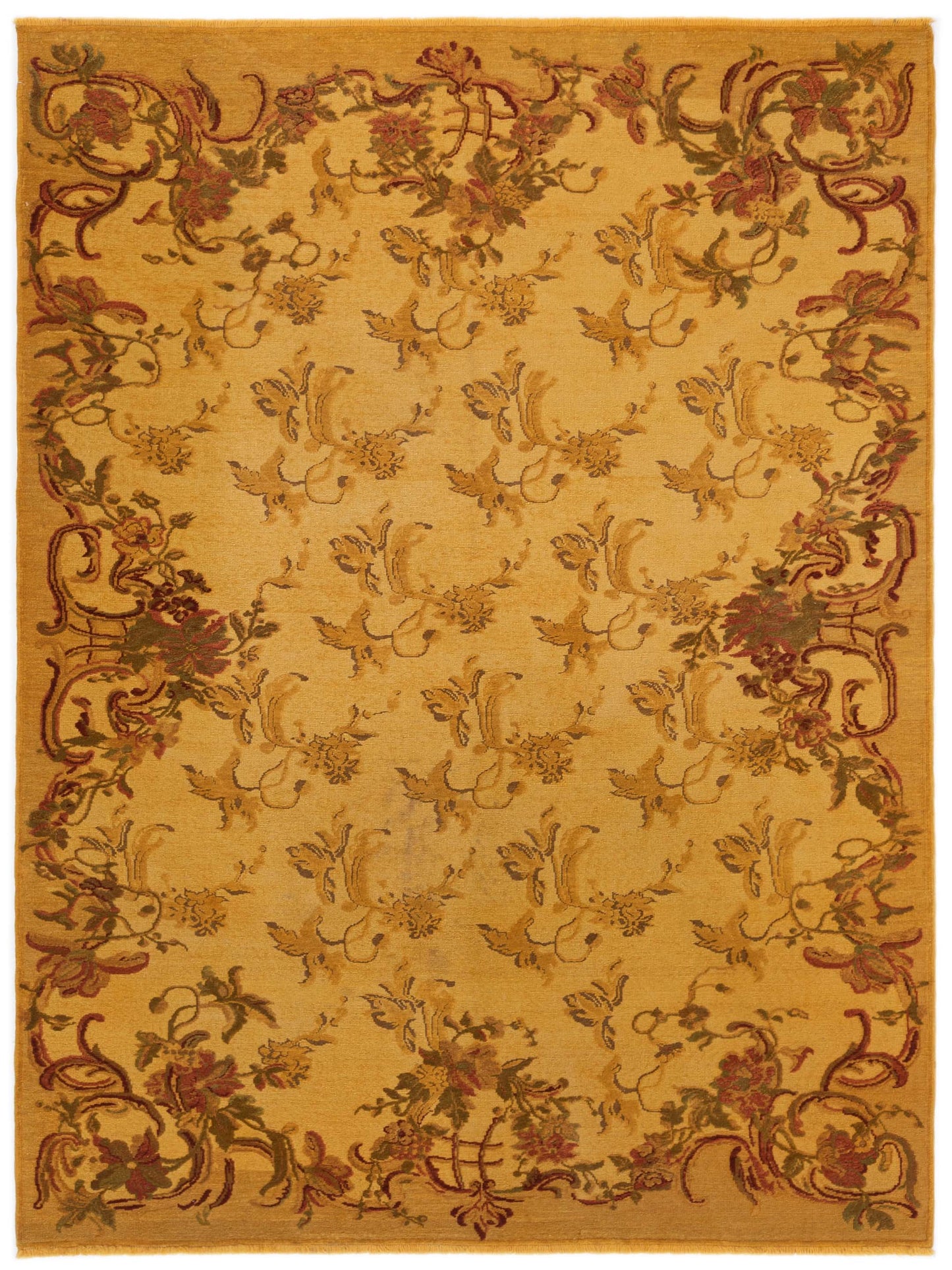 Pasha Vintage  Yellow  Contemporary