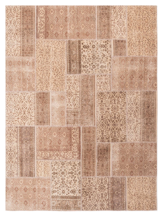 Pasha Turkish Vestige Patchwork  Natural  Contemporary