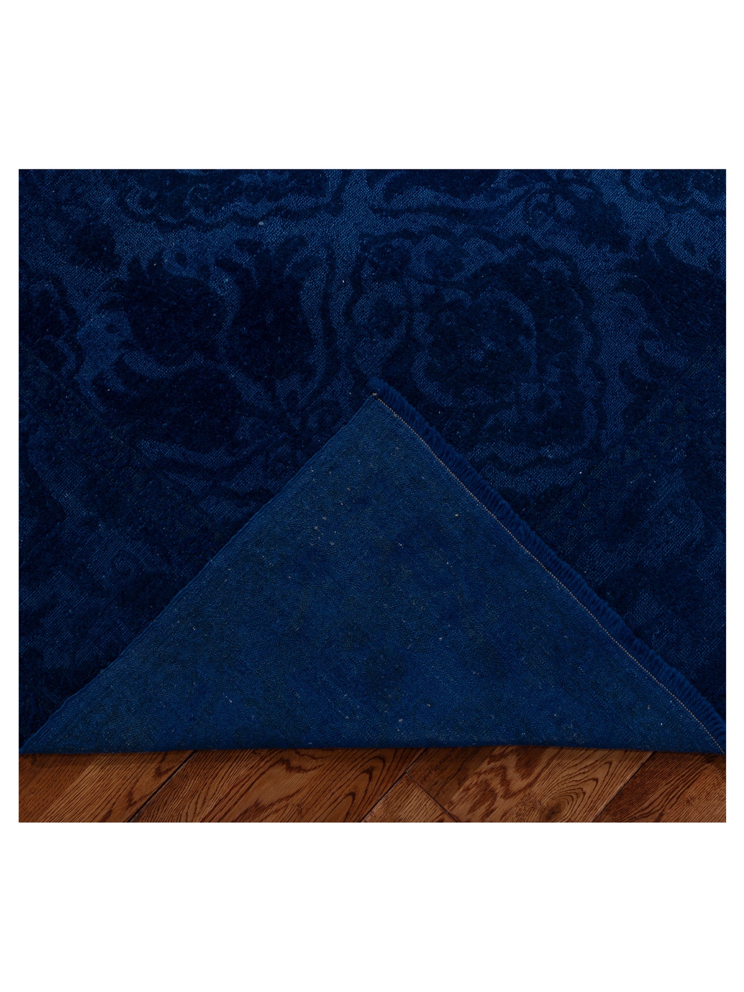 Rechromia Ivory Gold 8.3x9.7 Hand Knotted Rug