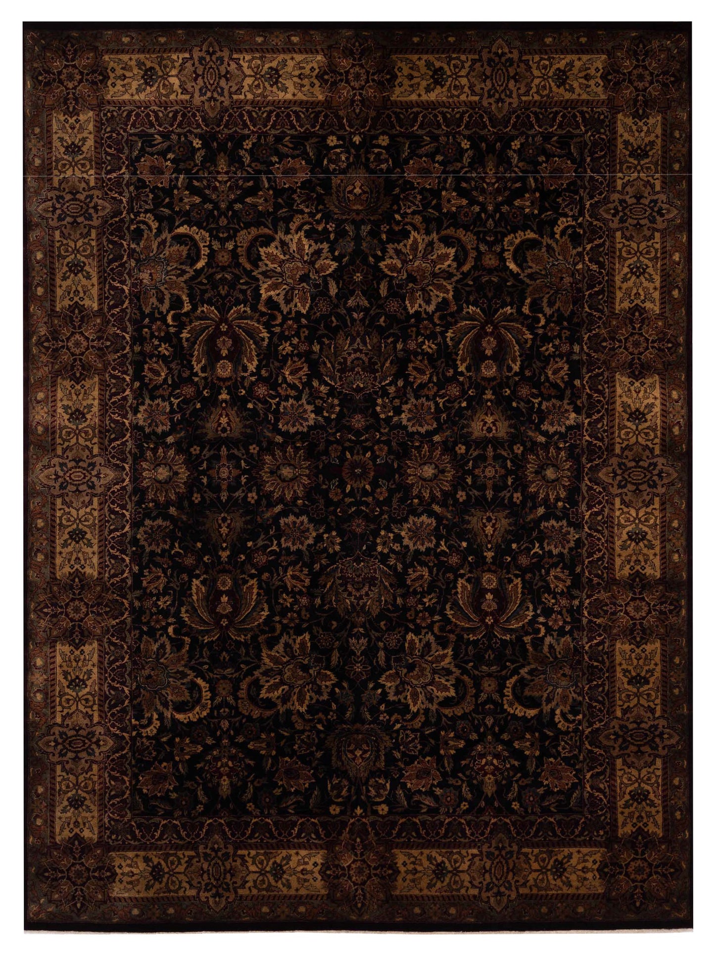 Rajpur Sivas  Black Beige Traditional