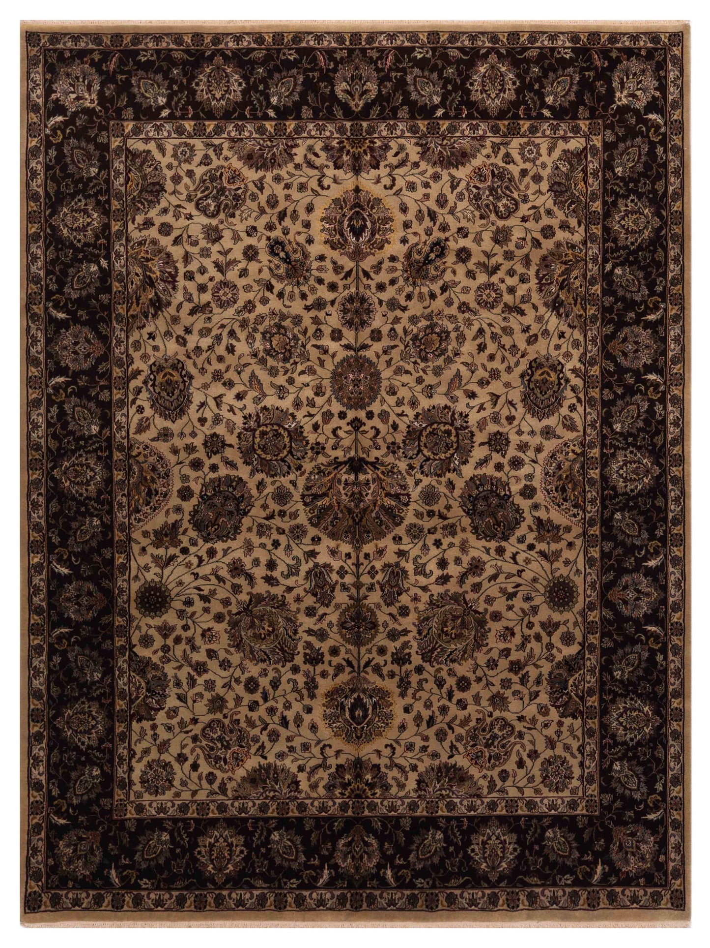 Rajpur Sivas  Beige Brown Traditional