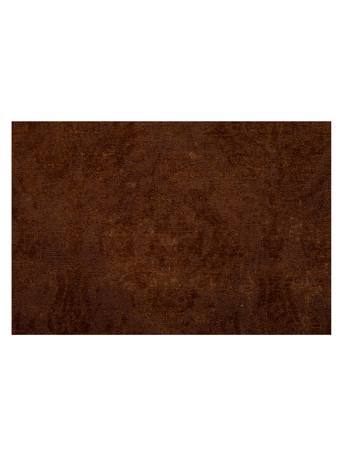 Rechromia Brown Dark Brown 9.1x11.6 Hand Knotted Rug